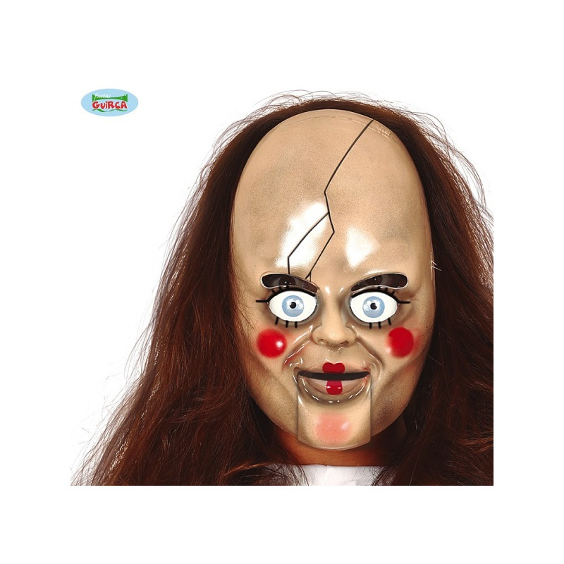 Maschera Bambola Assassina Annabelle in pvc