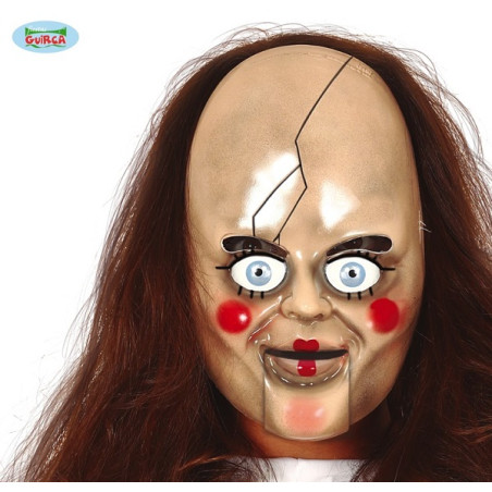 Maschera Bambola Assassina Annabelle in pvc