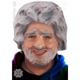 Maschera Beppe Grillo
