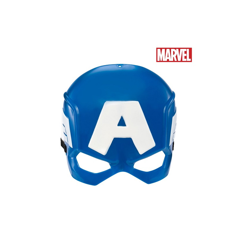 Maschera Capitan America in plastica