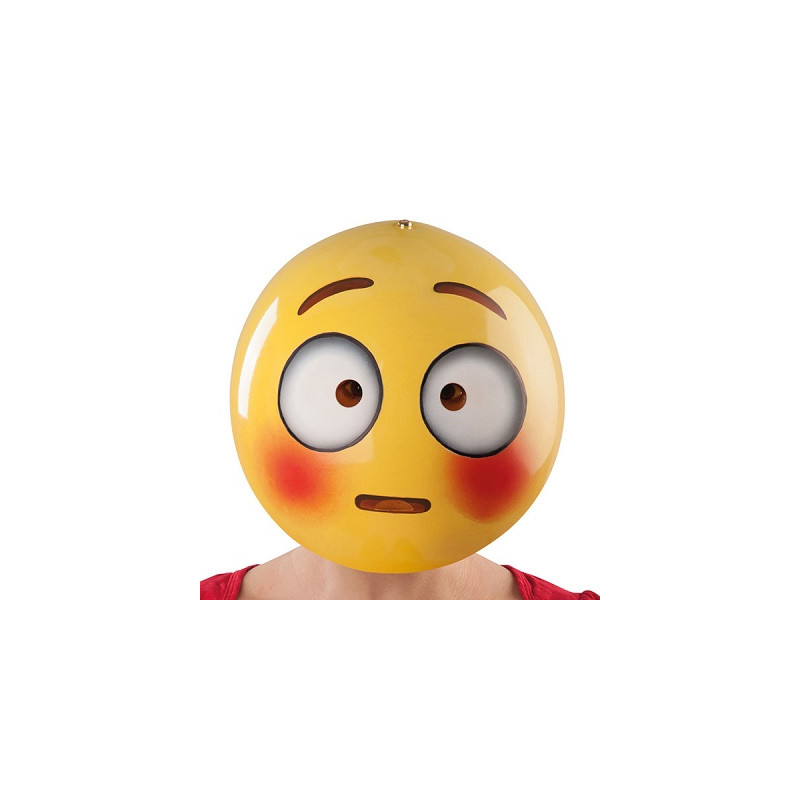 Maschera Emoticon Stupita con cerchietto