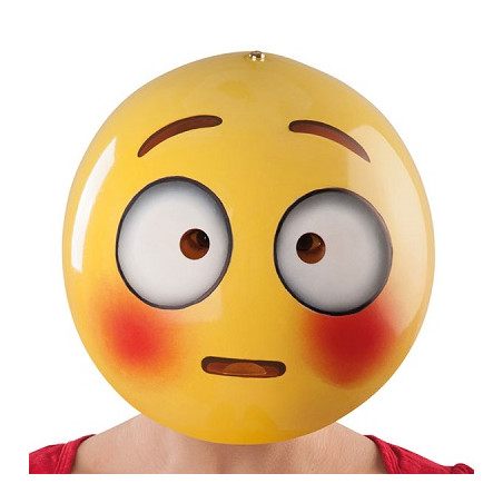 Maschera Emoticon Stupita con cerchietto