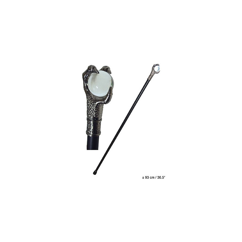 Bastone da passeggio in metallo 93 cm