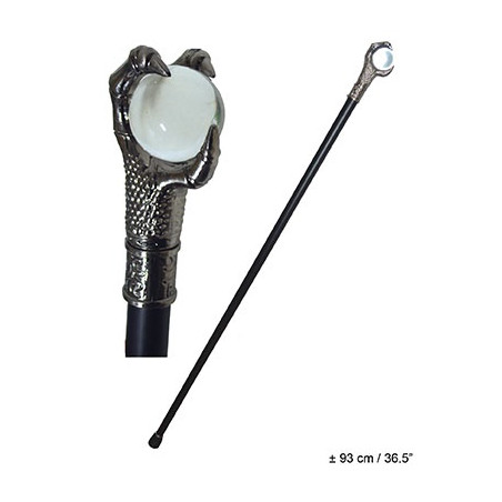 Bastone da passeggio in metallo 93 cm