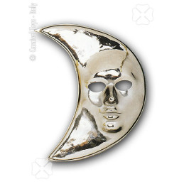 Maschera Luna Argento