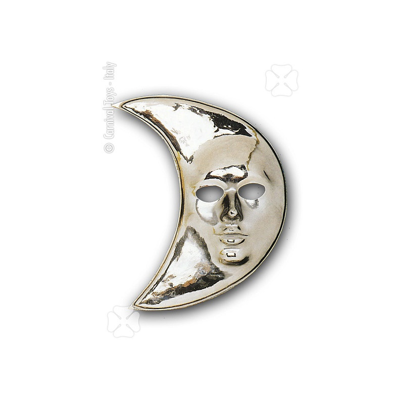 Maschera Luna Argento