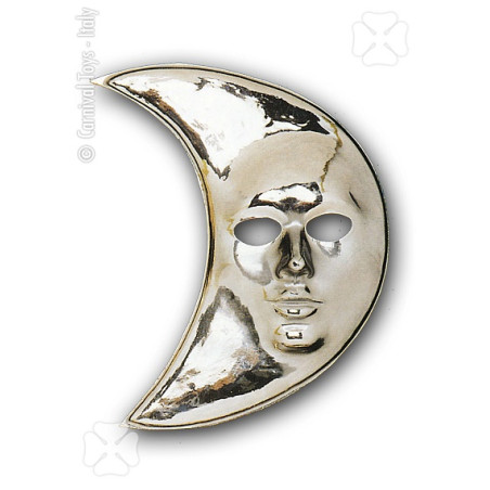 Maschera Luna Argento