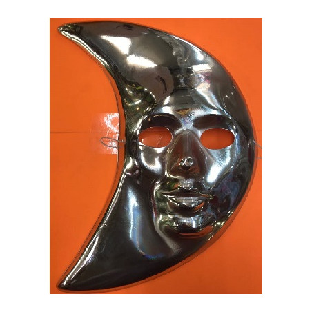 Maschera Luna Argento