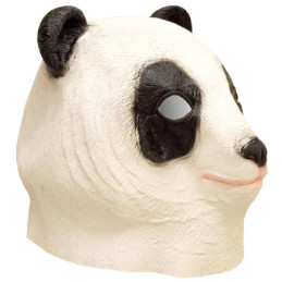 Maschera Panda in gomma
