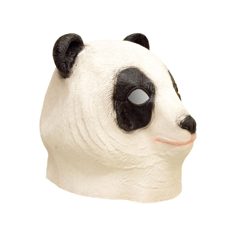 Maschera Panda in gomma
