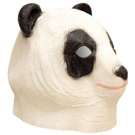 Maschera Panda in gomma