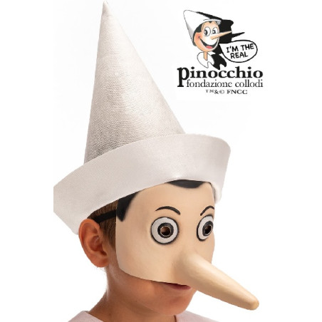 Maschera Pinocchio Mezzo Viso in lattice