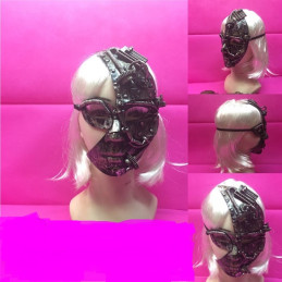 Maschera Steampunk Argento