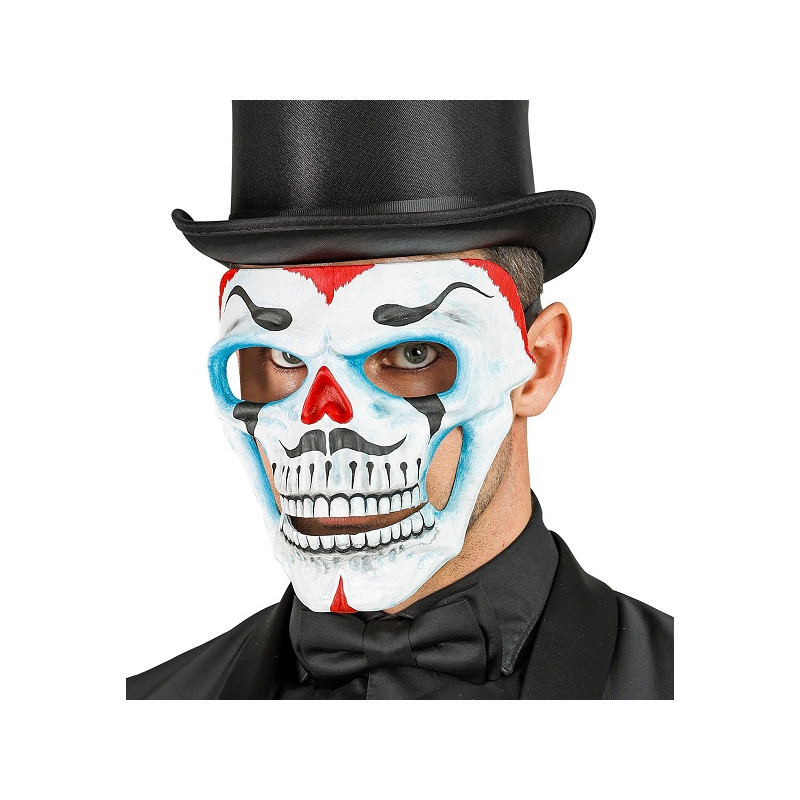Maschera Teschio Clown Dia de Los Muertos