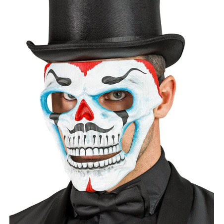 Maschera Teschio Clown Dia de Los Muertos