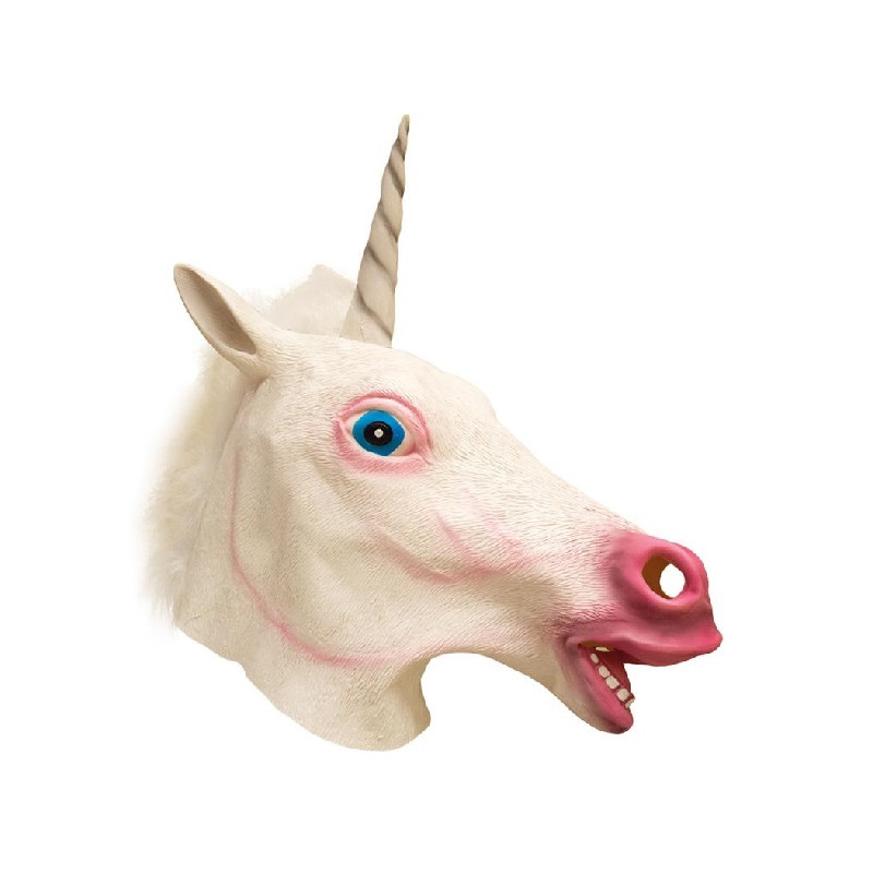 Maschera Unicorno in lattice