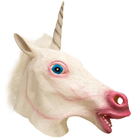 Maschera Unicorno in lattice