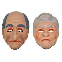 Maschera Vecchi in plastica