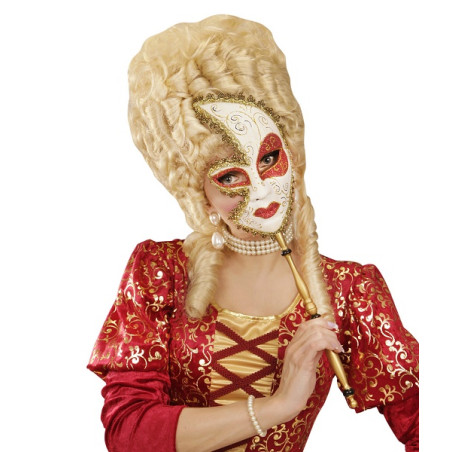 Maschera Veneziana con asta
