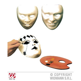 Maschera Viso Bianca