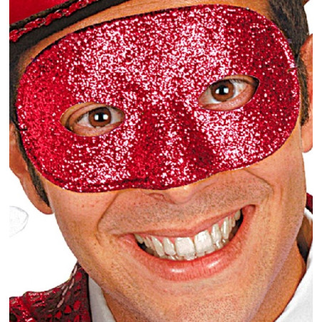 Mascherina Rossa Glitter