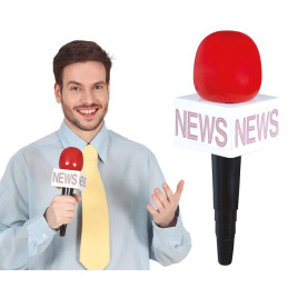 Microfono News Giornalista 25 cm