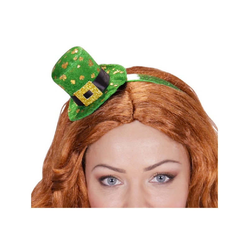 Mini Cilindro San Patrick con cerchietto