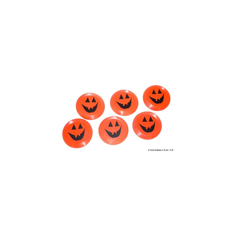 Mini Frisbee Zucca 9 cm (cf. 6 pz)