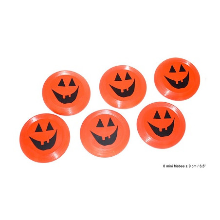 Mini Frisbee Zucca 9 cm (cf. 6 pz)