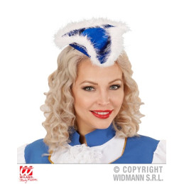 Mini Tricorno Blu' con cerchietto