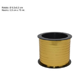 Nastro Oro Metallizzato 5 mm x 75 mt