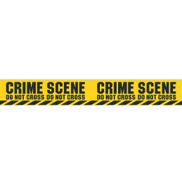 Nastro Scena del Crimine 6,10 mt x 8 cm