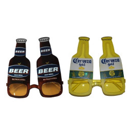 Occhiali Bottiglia Birra - 2 mod ass