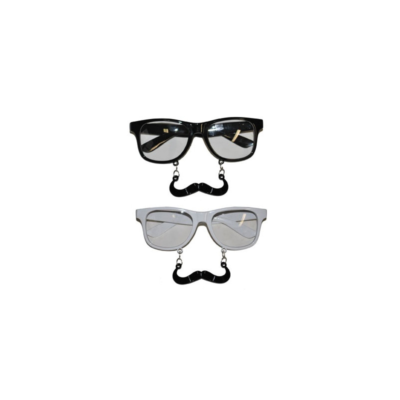 Occhiali con Baffi - 2 col ass