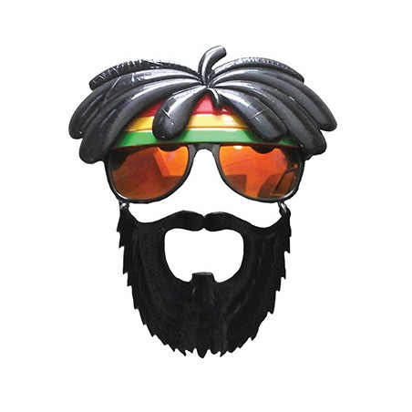 Occhiali Jamaica con barba