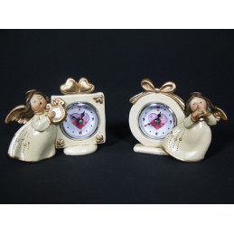 Orologio con angioletto - 2 mod ass
