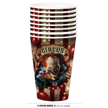Bicchieri Clown IT 355 ml - 11 cm (cf. 6 pz)