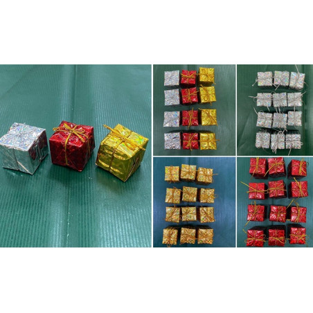 Pacchetto Regalo da appendere mod e col ass (cf. 12 pz)