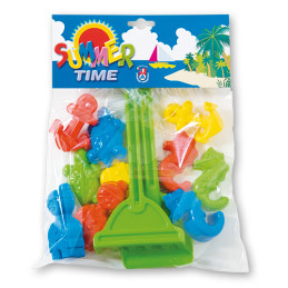 Palette Spiaggia con 10 formine in busta