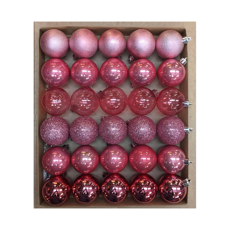 Palla 6 cm Rosa Misto (cf. 30 pz)