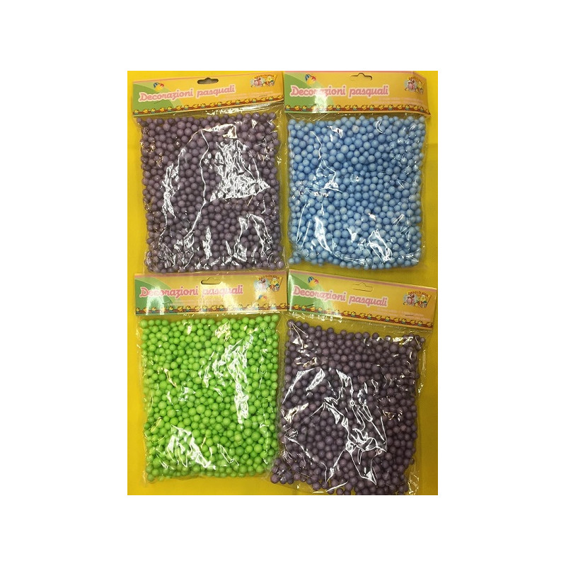 Palline Polistirolo decorative col ass in busta