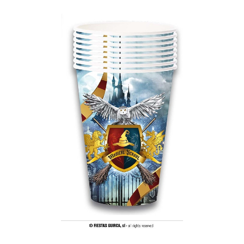 Bicchieri Mago Harry Potter 355 ml - 11 cm (cf. 6 pz)