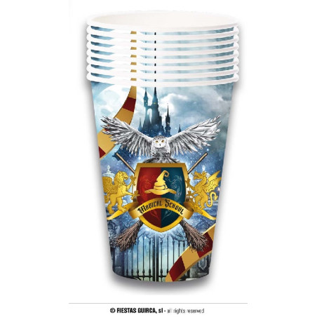 Bicchieri Mago Harry Potter 355 ml - 11 cm (cf. 6 pz)