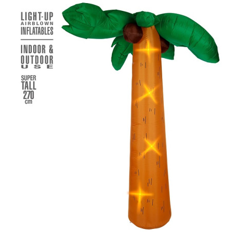 Palma Gonfiabile Luminosa con ventola 270 cm