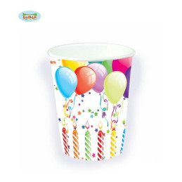 Bicchieri per Compleanno (cf. 8 pz)