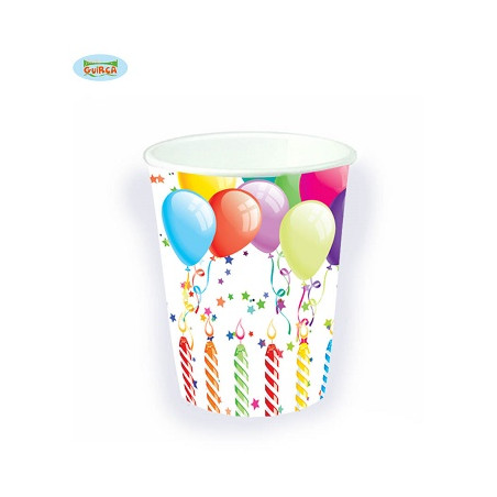 Bicchieri per Compleanno (cf. 8 pz)