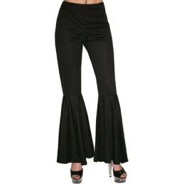 Pantalone Anni '70 Nero a Zampa Bambina - Tg 10 anni
