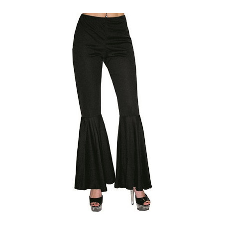 Pantalone Anni '70 Nero a Zampa Bambina - Tg 10 anni
