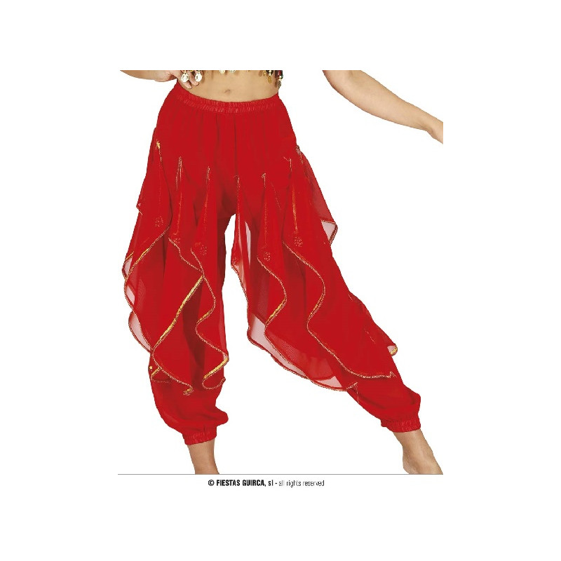 Pantalone Odalisca Rosso