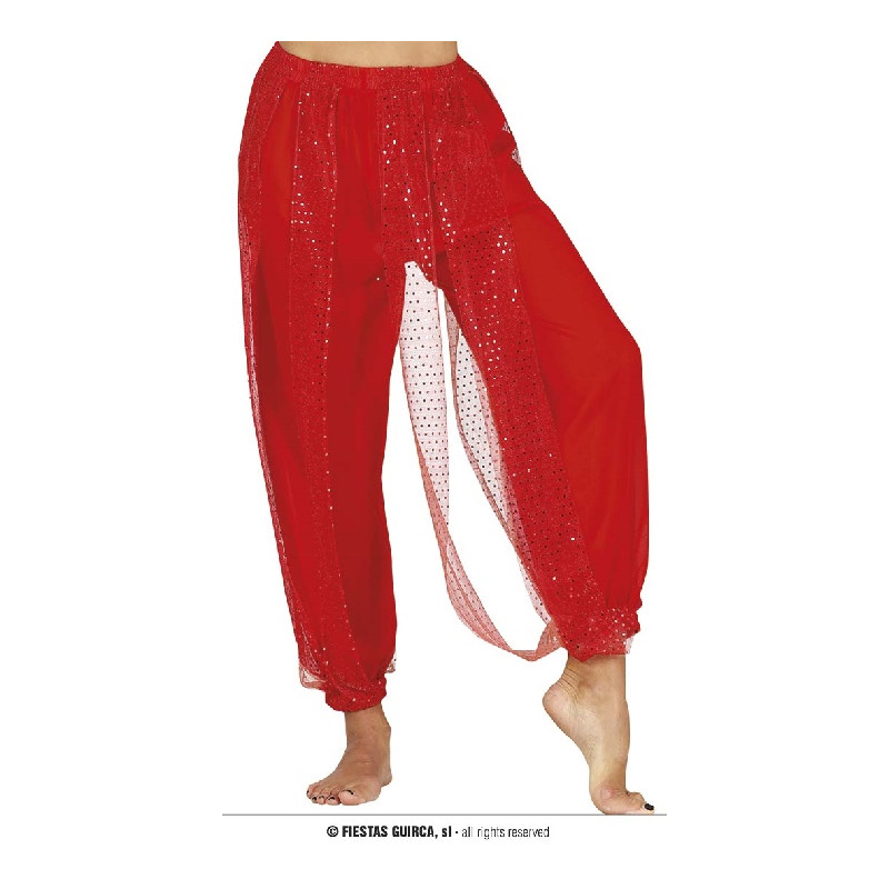 Pantalone Odalisca Rosso